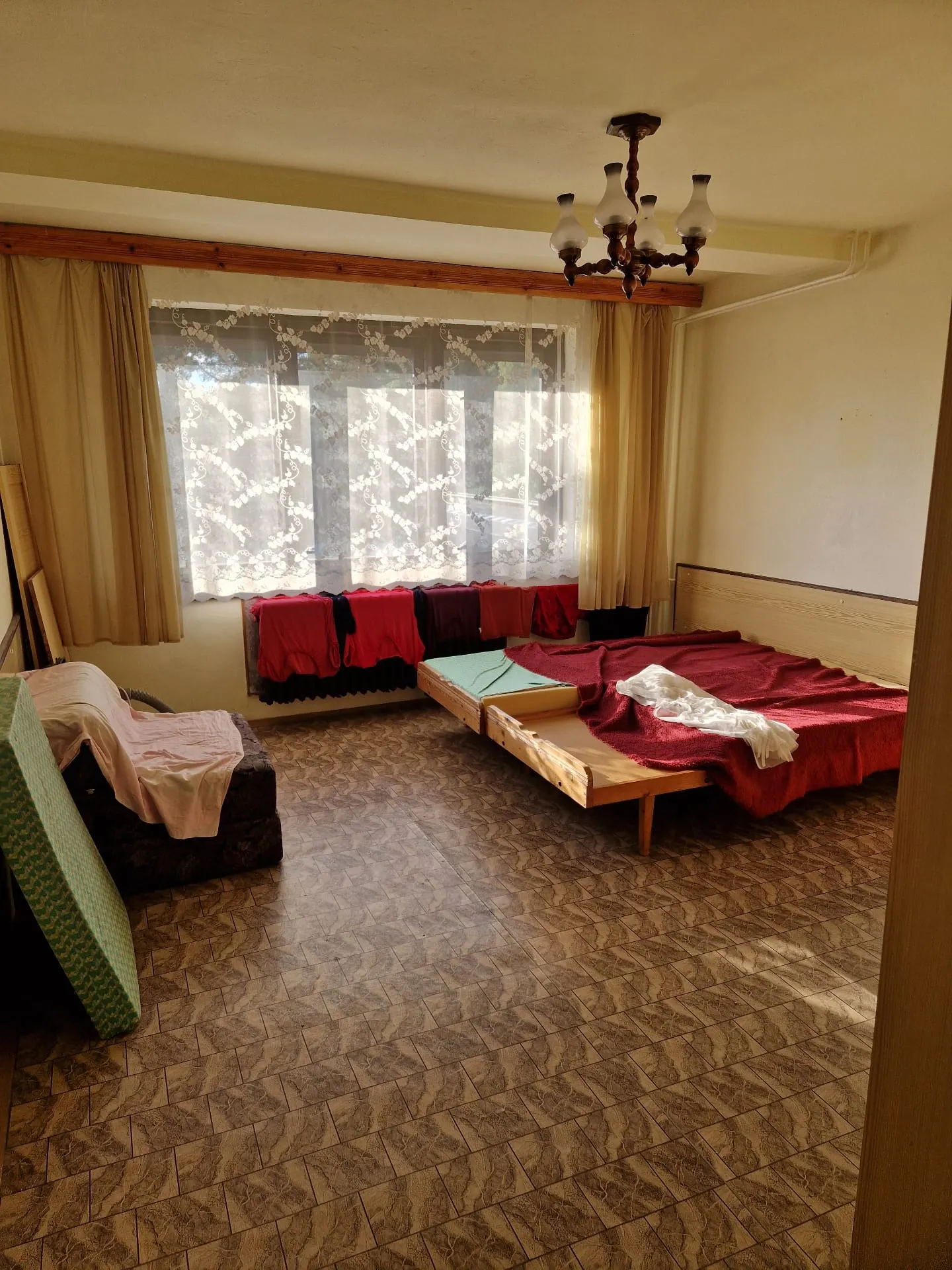 Room — before / after — After